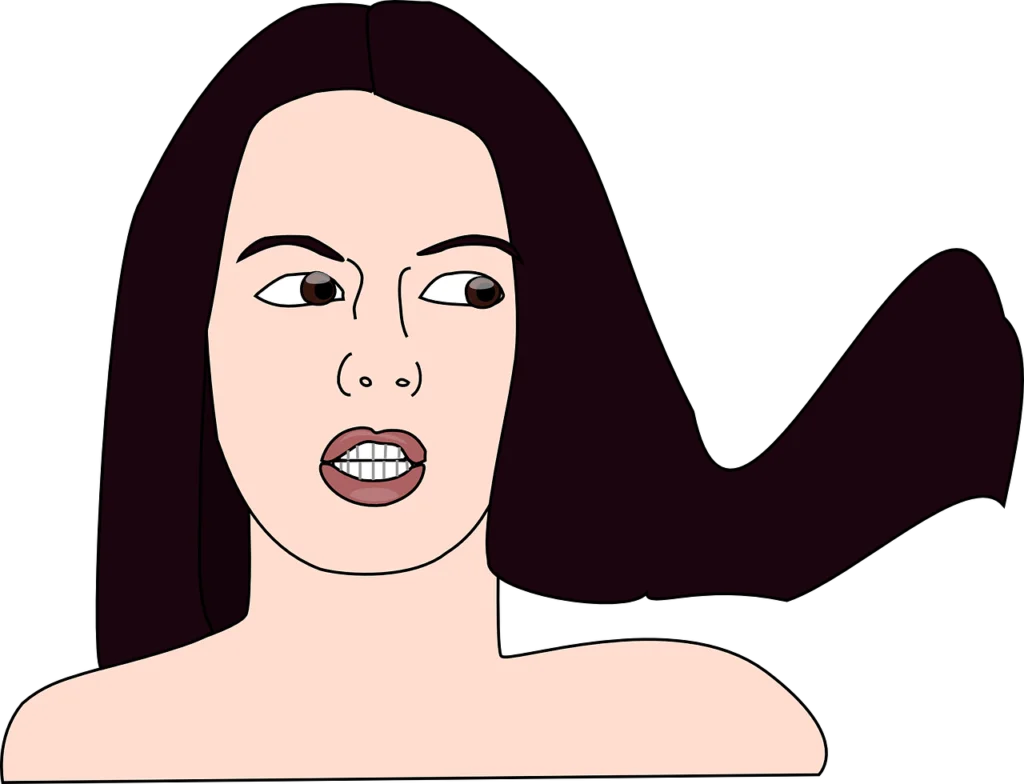 drawing of clear skin model with naked shoulders, representing localization in business faux pas