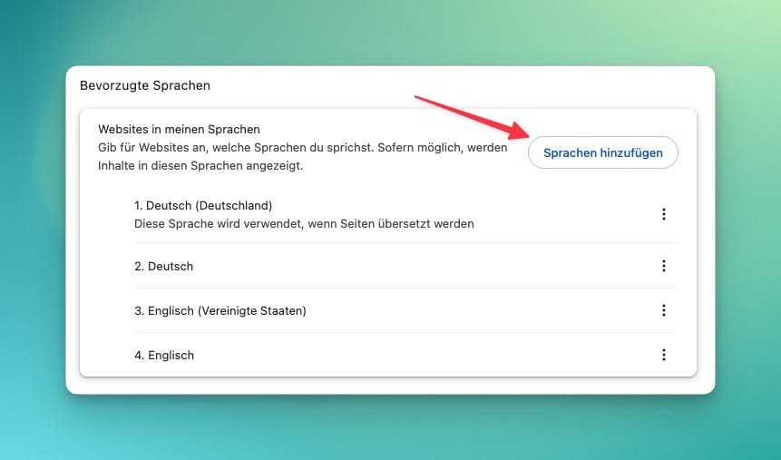 google translate aktivieren