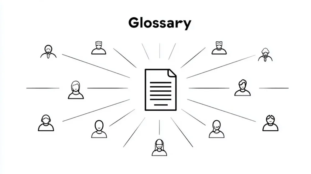 glossary for localization team