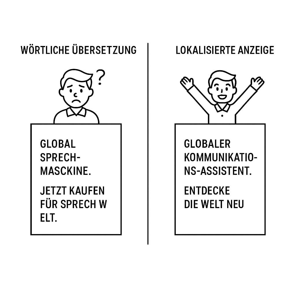 Übersetzung von Google-Ads-Keywords