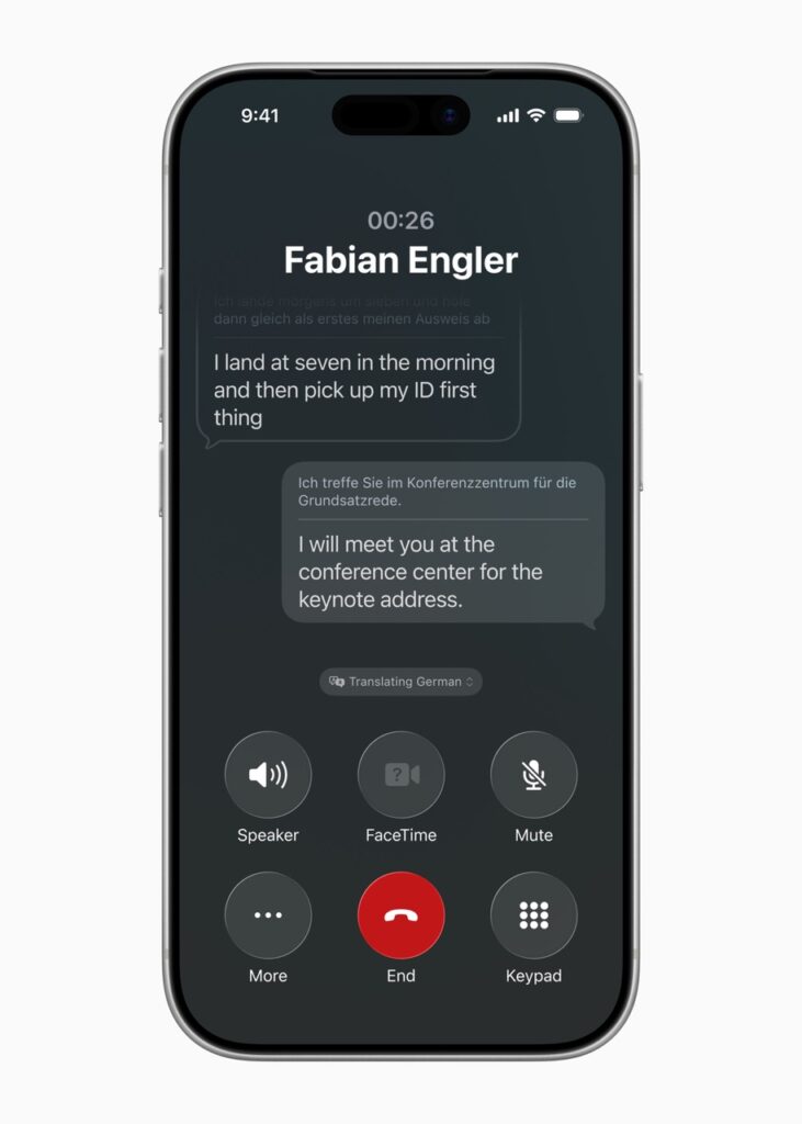how to use apple translate on iphone