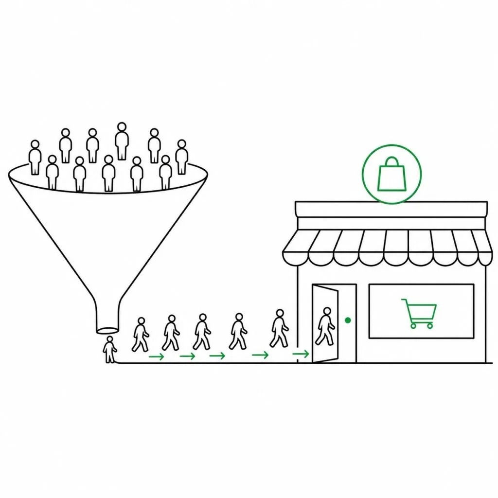 marketing-funnel übersetzen