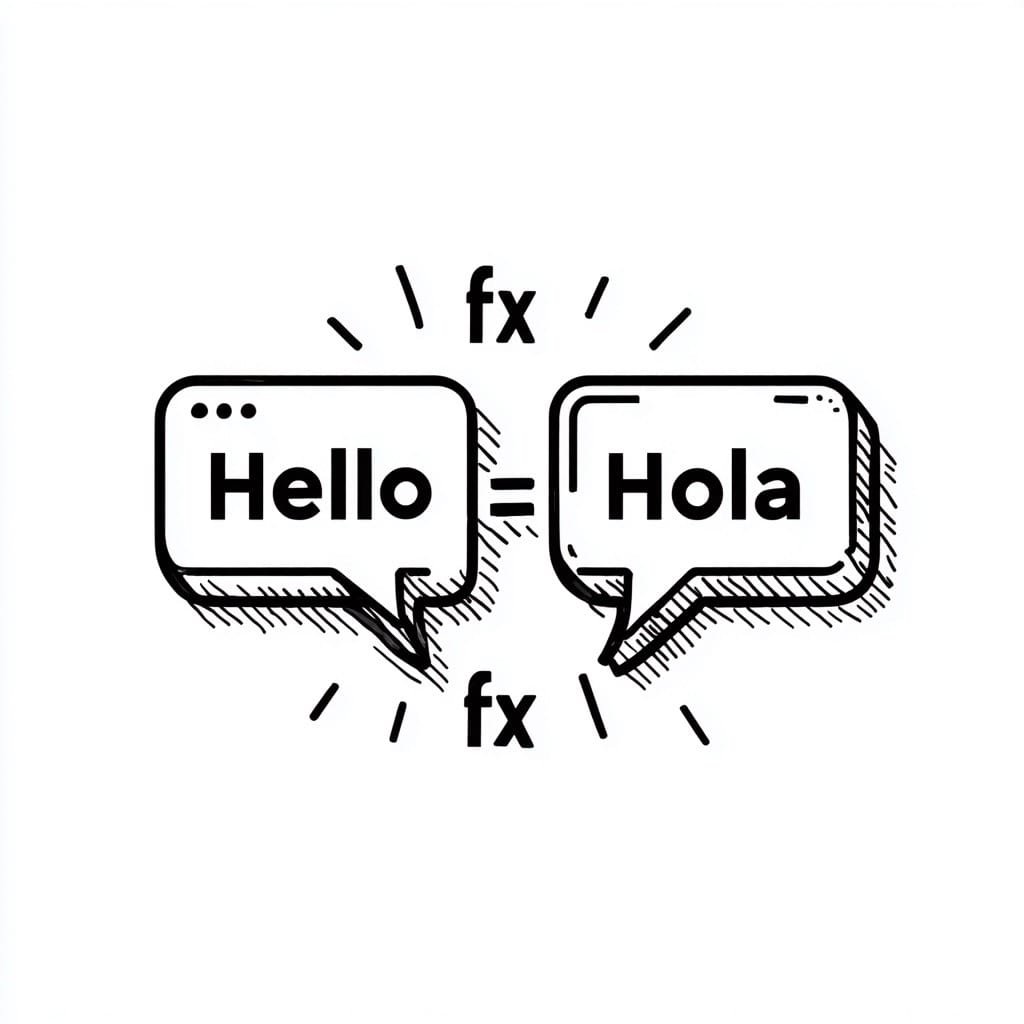 translation spreadsheet english